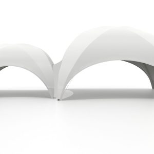 Tagrende/Connector M til L, hvid