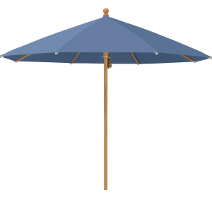 Piazzino Ø300cm uden frisekant