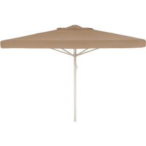 Kæmpeparasol - 3x3m m/frisekant - NY