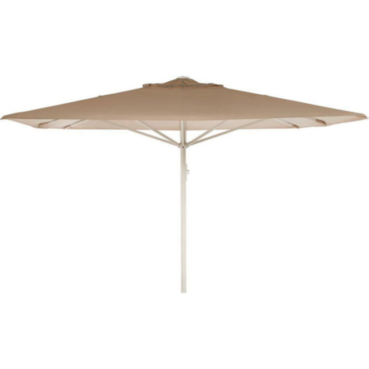Kæmpeparasol - 5x5m u/frisekant - NY