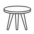 Café furniture udendoers