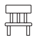 Stacking chairs udendoers