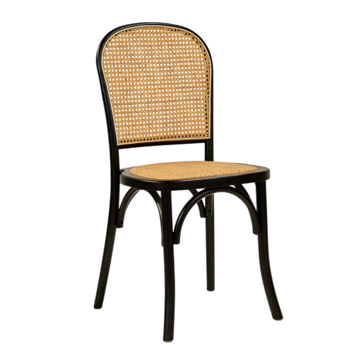 Frigg chair, woven seat and back