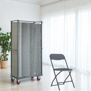 60 Zown Alex klapstole i shark grå inkl. stolevogn