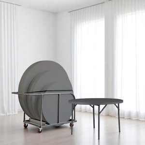 15 Zown Ø120 klapborde inkl. bordvogn