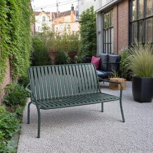 Loungesofa metal, stabelbar