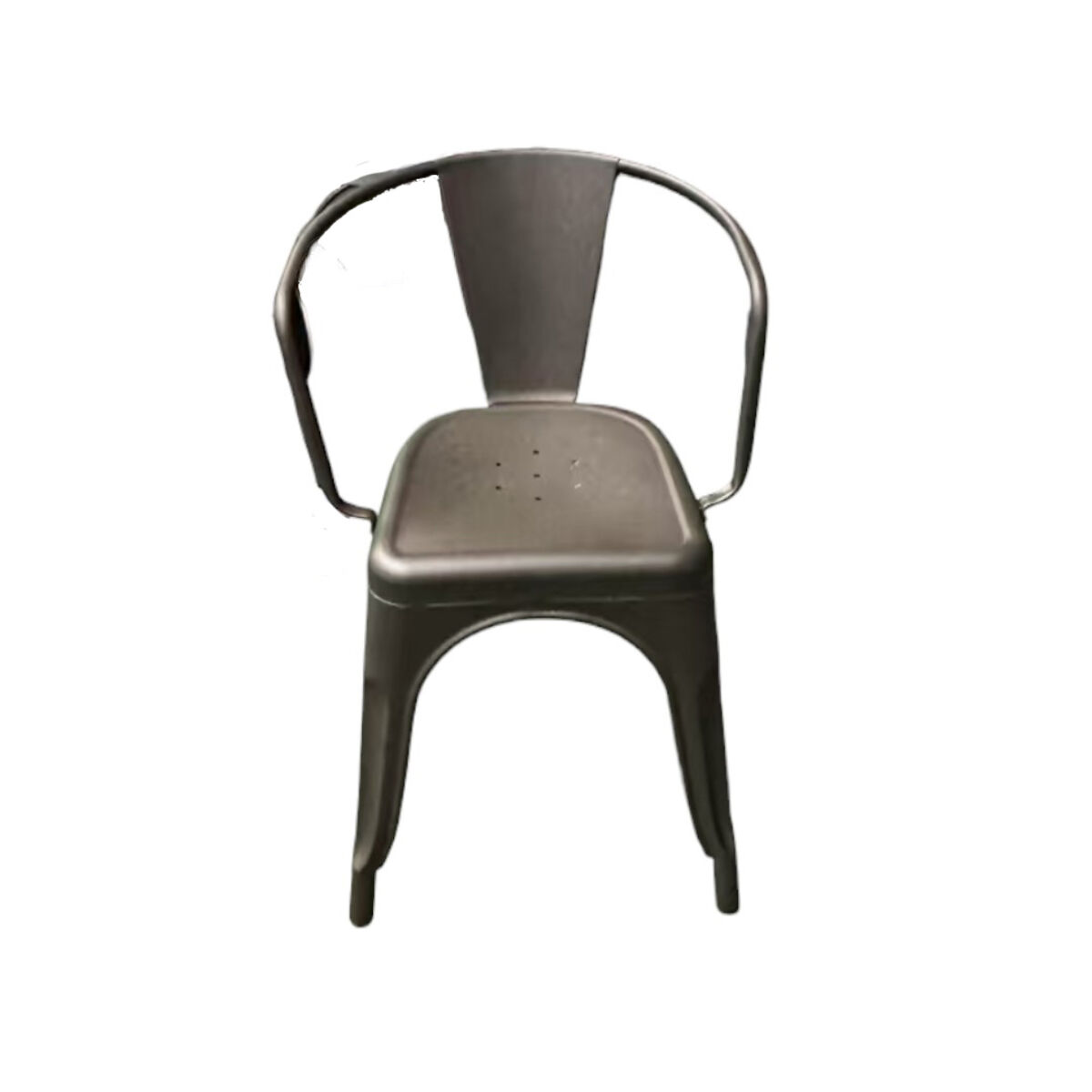 Bistrostol m. armlæn udendørs behandlet