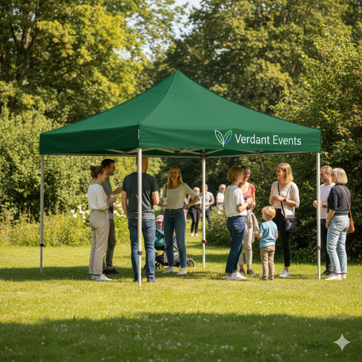 Foldetelt Komplet 3x3m Premium