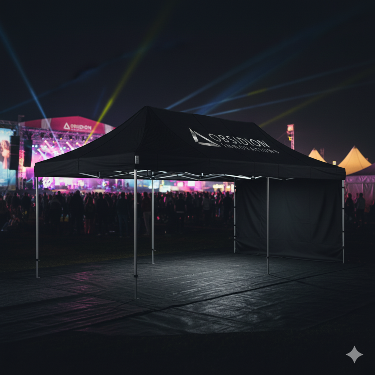 Foldetelt Komplet 4x8m Premium Plus