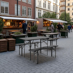 Brau Balkon Bord/bænk sæt