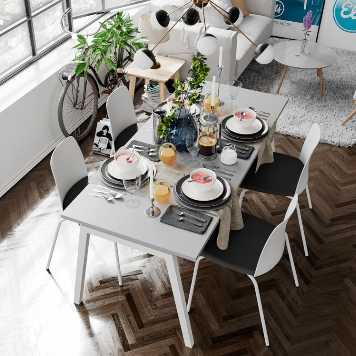 Luna A Bord 140x80cm