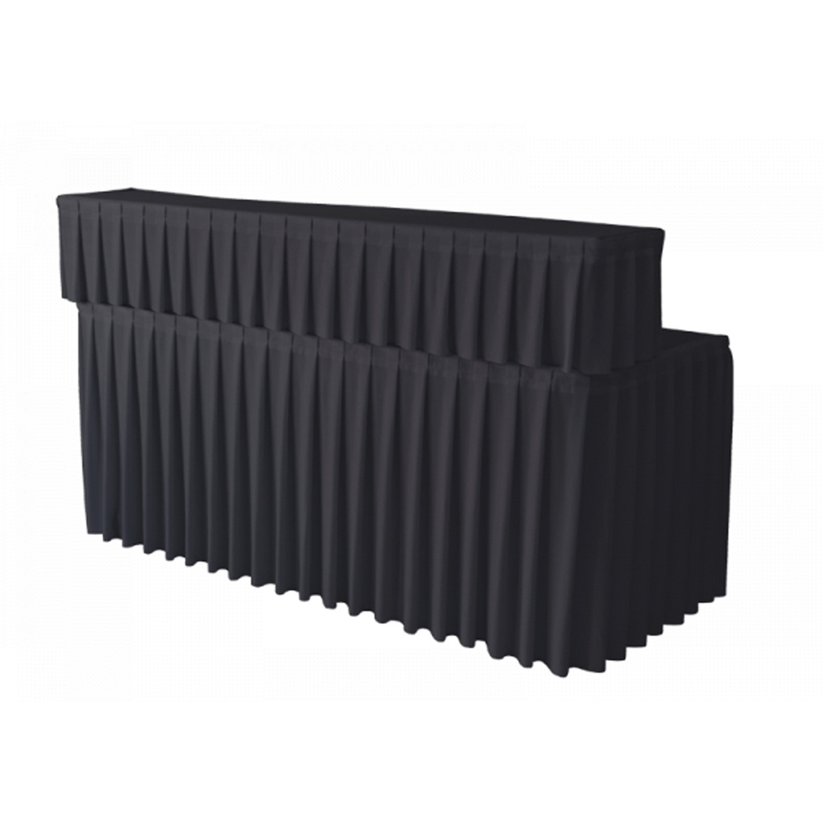 Zown Paramount plisse buffetcover - sort