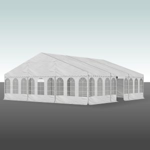 Partytelt Komplet 9 x 9 mtr. HVID